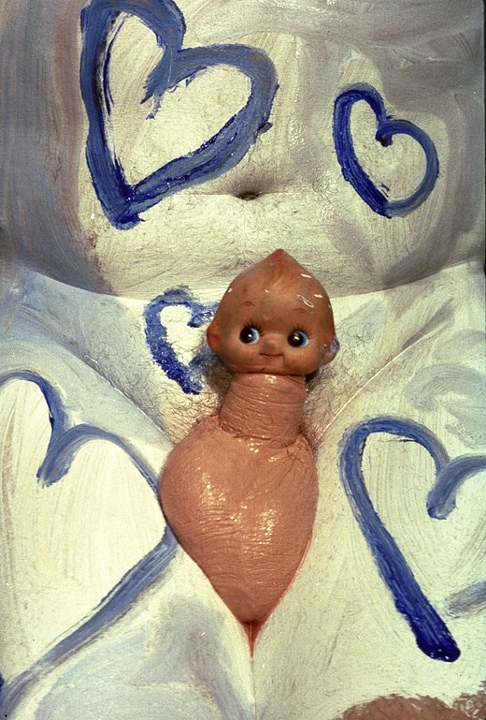 Baby with Hearts Reversal 